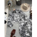 Модний літній повсякденний жіночий комплект: укорочена сорочка та широкі брюки з принтом, голубий, 46-48 likes-232417 Модний літній повсякденний жіночий комплект: укорочена сорочка та широкі брюки з принтом, голубий, 46-48 likes-232417