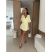 Модний жіночий літній легкий комбінезон-шорти лимонного кольору, повсякденний 42-46 likes-161540 Модний жіночий літній легкий комбінезон-шорти лимонного кольору, повсякденний 42-46 likes-161540
