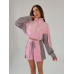 Молодіжний трендовий стильний жіночий комплект із велюр-плюшу рожевий 44-46 likes-430381 Молодіжний трендовий стильний жіночий комплект із велюр-плюшу рожевий 44-46 likes-430381