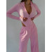Модний жіночий повсякденний весняний сет з велюр плюшу з вирізами, лимонний, 44-46 likes-652004 Модний жіночий повсякденний весняний сет з велюр плюшу з вирізами, лимонний, 44-46 likes-652004
