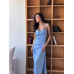 Молодіжне повсякденне літнє елегантне сукня-комбінація з шовку-армані салатового кольору, розмір 46-48 likes-810487 Молодіжне повсякденне літнє елегантне сукня-комбінація з шовку-армані салатового кольору, розмір 46-48 likes-810487