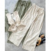 Стильний повсякденний літній жіночий лляний комплект: жилет і брюки оливкового кольору, 46-48 likes-150509 Стильний повсякденний літній жіночий лляний комплект: жилет і брюки оливкового кольору, 46-48 likes-150509
