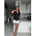 Повсякденне жіноче стильне літнє міні плаття на блискавці зі спідницею з воланами, мокко, 46-48 likes-857045