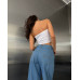 Модні стильні жіночі джинсові штани з високою посадкою та стразами, сині, весняні, повсякденні, 42-44 розмір likes-948469 Модні стильні жіночі джинсові штани з високою посадкою та стразами, сині, весняні, повсякденні, 42-44 розмір likes-948469