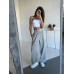 Штани, джогери з резинкою для повсякденного носіння, меланж 42-46 арт. 841029 Штани, джогери з резинкою для повсякденного носіння, меланж 42-46 арт. 841029