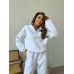 Костюм з щільного флісу, теплий комплект для прогулянок та дому, графіт 42-44 арт. 815249 Костюм з щільного флісу, теплий комплект для прогулянок та дому, графіт 42-44 арт. 815249