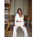 Спортивний костюм з велюру, велюровий комплект для прогулянок, молочний 42-44 арт. 826104 Спортивний костюм з велюру, велюровий комплект для прогулянок, молочний 42-44 арт. 826104