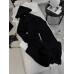 Спортивний костюм для прогулянок та відпочинку, флісова двійка з капюшоном, чорний 42-44 арт. 921473 Спортивний костюм для прогулянок та відпочинку, флісова двійка з капюшоном, чорний 42-44 арт. 921473